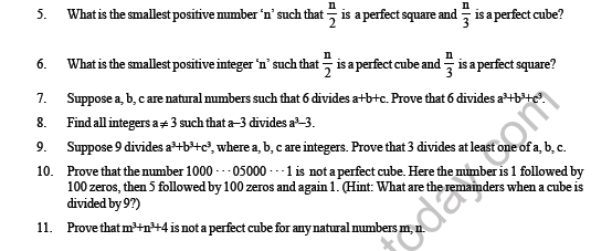 CBSE Class 8 Maths Cubes and Cube Roots HOTs 3
