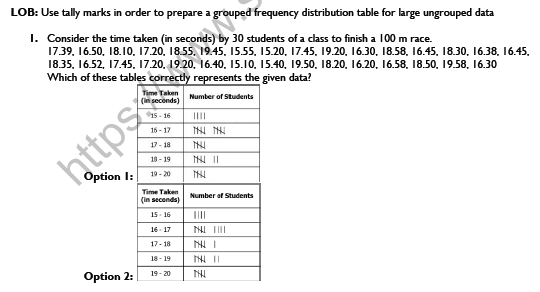 CBSE Class 8 Maths Data Handling Worksheet Set B 4