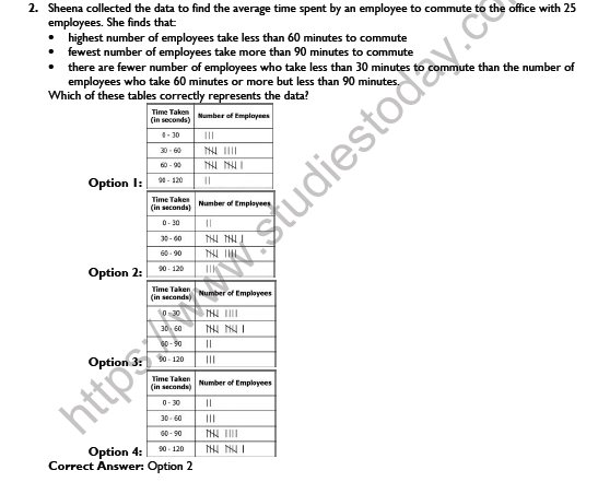 CBSE Class 8 Maths Data Handling Worksheet Set B 6