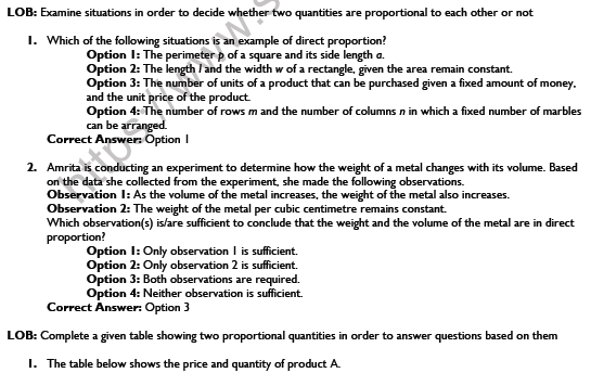 CBSE Class 8 Maths Direct and Inverse Proportion Worksheet Set B 2