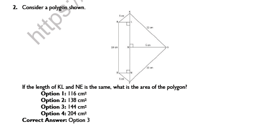 CBSE Class 8 Maths Mensuration Worksheet Set A 4