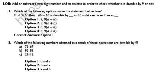 CBSE Class 8 Maths Playing with Numbers Worksheet Set A 2