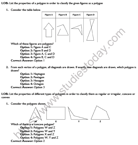 CBSE Class 8 Maths Understanding Quadrilaterals Worksheet Set B 1