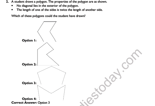 CBSE Class 8 Maths Understanding Quadrilaterals Worksheet Set B 2