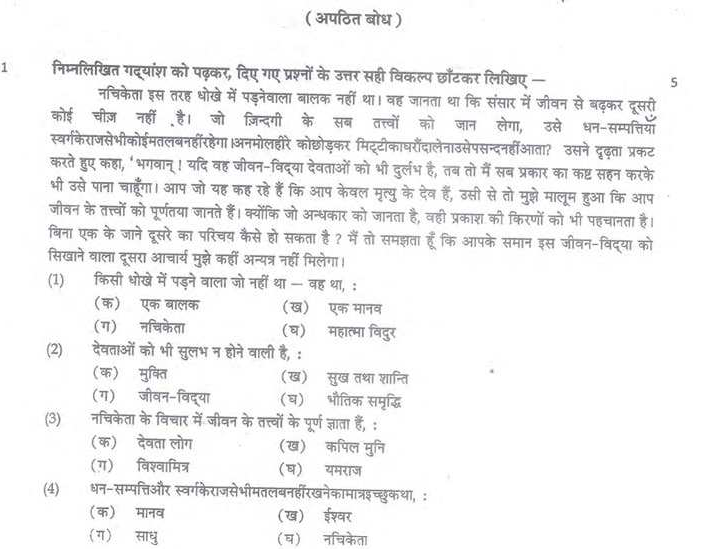 CBSE Class 9 Hindi B Sample Paper Set 19