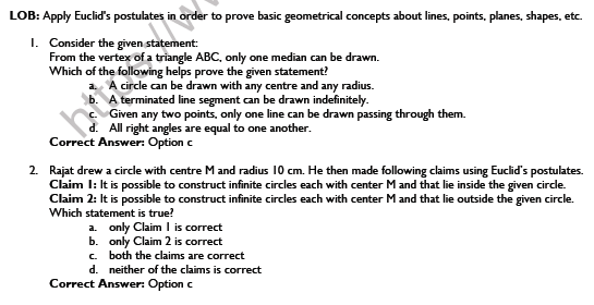 CBSE Class 9 Mathematics Introduction To Euclids Geometry Worksheet Set B 4