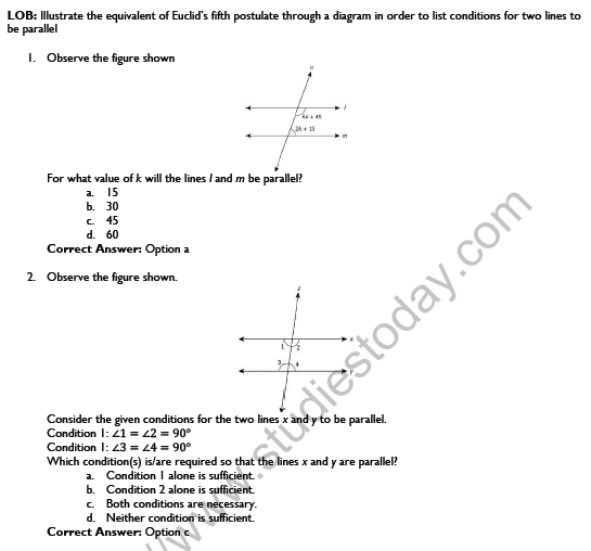 CBSE Class 9 Mathematics Introduction To Euclids Geometry Worksheet Set B 5