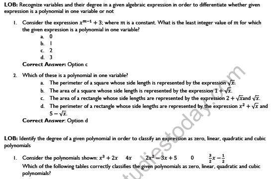 CBSE Class 9 Mathematics Polynomials Worksheet Set D 1