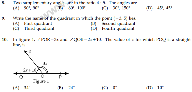 CBSE Class 9 Mathematics Sample Paper Set 37