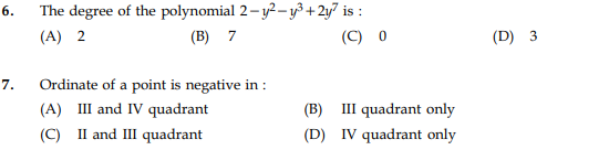 CBSE Class 9 Mathematics Sample Paper Set 50