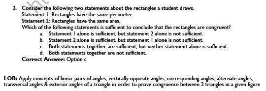 CBSE Class 9 Mathematics Triangles Worksheet Set C 2