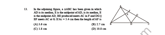 CBSE Class 9 Maths Lines and Angles MCQs Set C 6