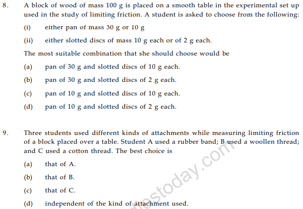CBSE Class 9 Science Practicals Sample Paper 1