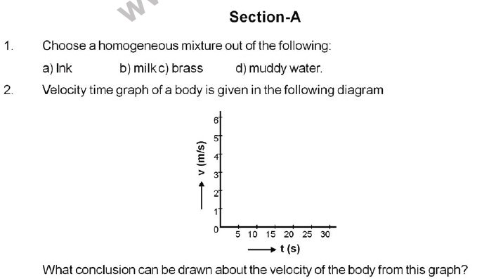 CBSE Class 9 Science Sample Paper Set L