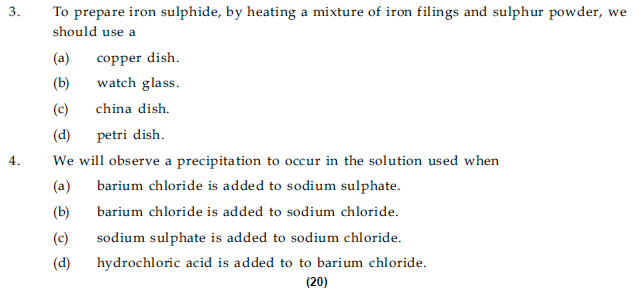 CBSE Class 9 Science and technology Sample Paper 2