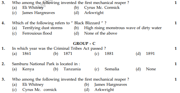 CBSE Class 9 Social Science Sample Paper Set 21