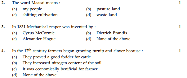 CBSE Class 9 Social Science Sample Paper Set 32