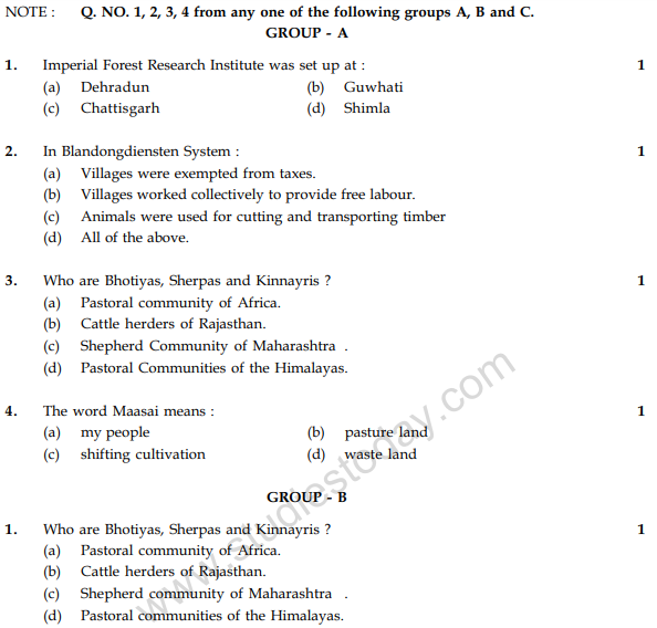 CBSE Class 9 Social Science Sample Paper Set 32