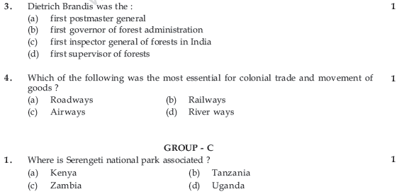 CBSE Class 9 Social Science Sample Paper Set 34