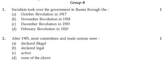 CBSE Class 9 Social Science Sample Paper Set 41