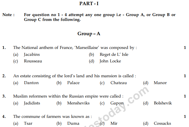 CBSE Class 9 Social Science Sample Paper Set 51