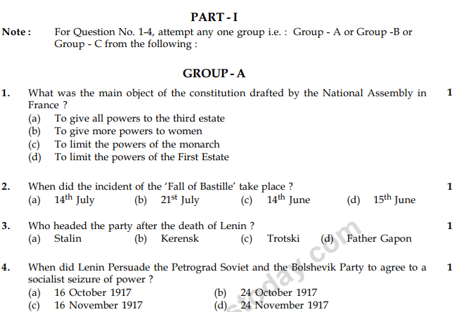 CBSE Class 9 Social Science Sample Paper Set 53