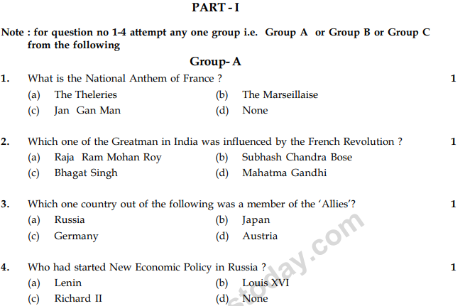 CBSE Class 9 Social Science Sample Paper Set 56