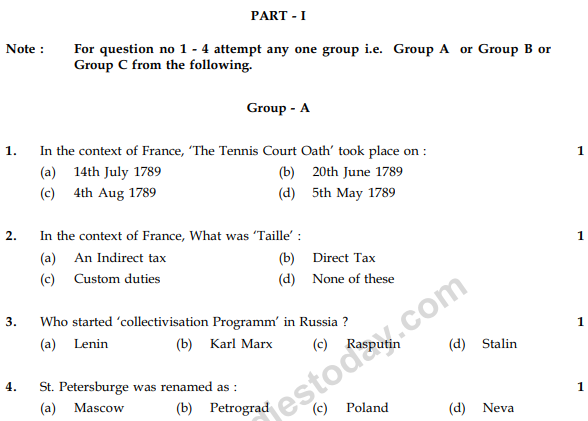 CBSE Class 9 Social Science Sample Paper Set 63