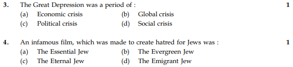 CBSE Class 9 Social Science Sample Paper Set M