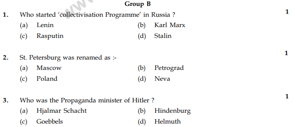 CBSE Class 9 Social Science Sample Paper Set Z