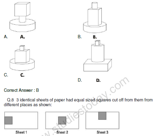 CBSE Class VI Mathematics Question Bank for ASSET Exam-1