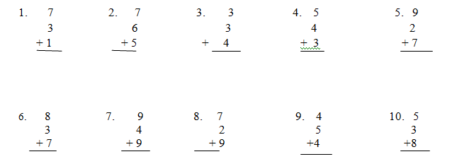 Grade 2 Maths worksheet 2 4