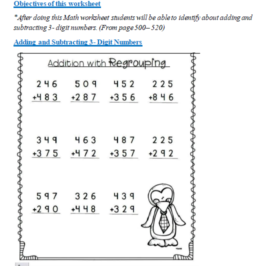 Grade 2 math 1