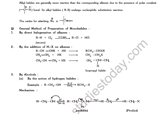 JEE-Mains-Chemistry-Alkyl-Halide-Aryl-Halide-Notes 5