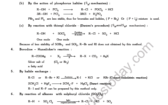 JEE-Mains-Chemistry-Alkyl-Halide-Aryl-Halide-Notes 7
