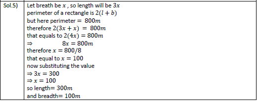 NCERT Class 6 Mathematics Chapter 6 Mensuration Exemplar Solutions