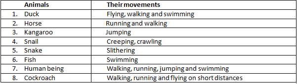 NCERT Exemplar Solutions Class 6 Science Body Movement-1