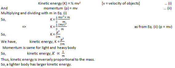 NCERT Exemplar Solutions Class 9 Science Work and Energy