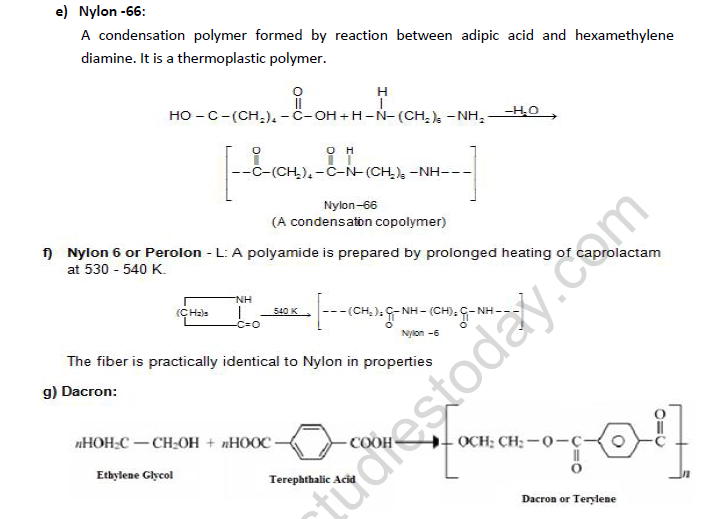 NEET-Chemistry-Polymers-Revision-Notes 6