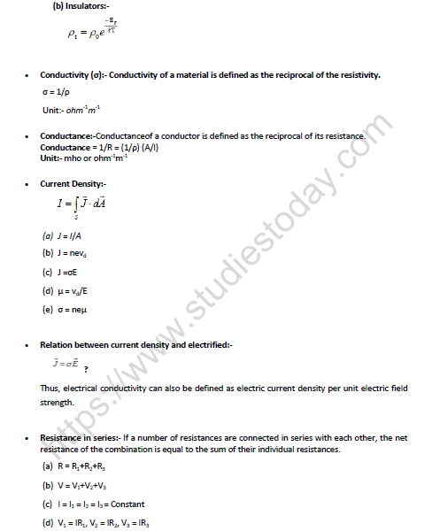 NEET-Physics-Current-Electricity-Revision-Notes 5