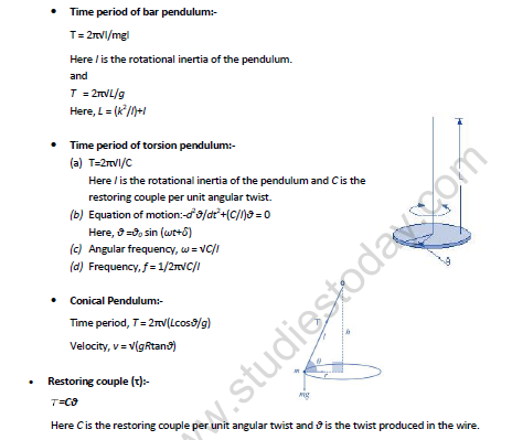 NEET-Physics-Oscillations-Revision-Notes 6