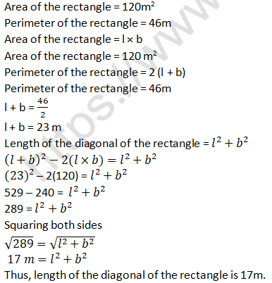 RD Sharma Solutions Class 6 Maths Chapter 20 Mensuration-A21