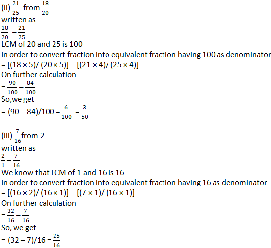 RD Sharma Solutions Class 6 Maths Chapter 6 Fractions-A7