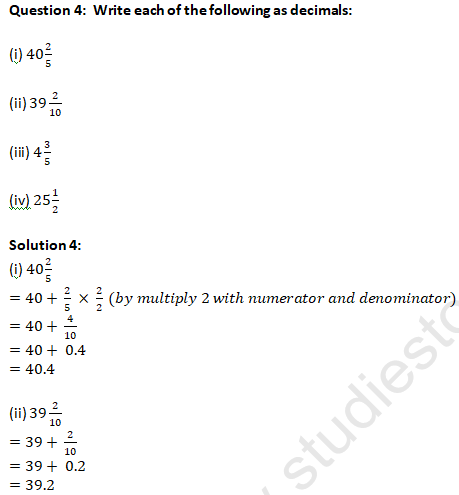 RD Sharma Solutions Class 6 Maths Chapter 7 Decimals-3