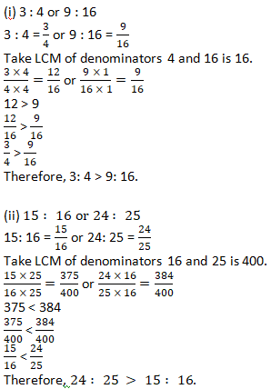 RD Sharma Solutions Class 6 Maths Chapter 9 Ratio Proportion and Unitary Method