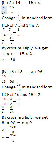 RD Sharma Solutions Class 6 Maths Chapter 9 Ratio Proportion and Unitary Method-