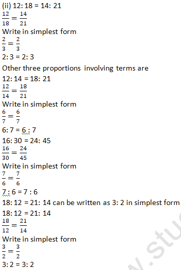 RD Sharma Solutions Class 6 Maths Chapter 9 Ratio Proportion and Unitary Method-3