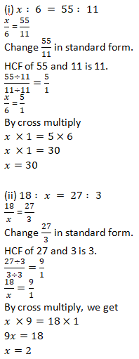 RD Sharma Solutions Class 6 Maths Chapter 9 Ratio Proportion and Unitary Method