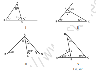 RD Sharma Solutions Class 7 Chapter 15 Properties of Triangle