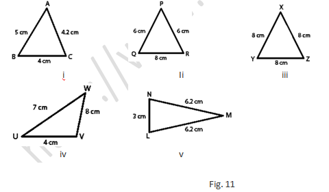 RD Sharma Solutions Class 7 Chapter 15 Properties of Triangle